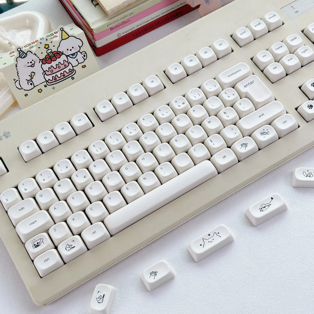 Kawaii Cat Key Caps
